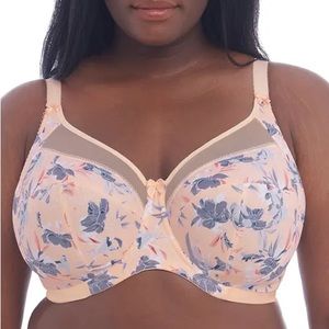 Goddess lingerie Kayla Underwire Banded Bra in Serenity NWT US 40H (UK 40FF)